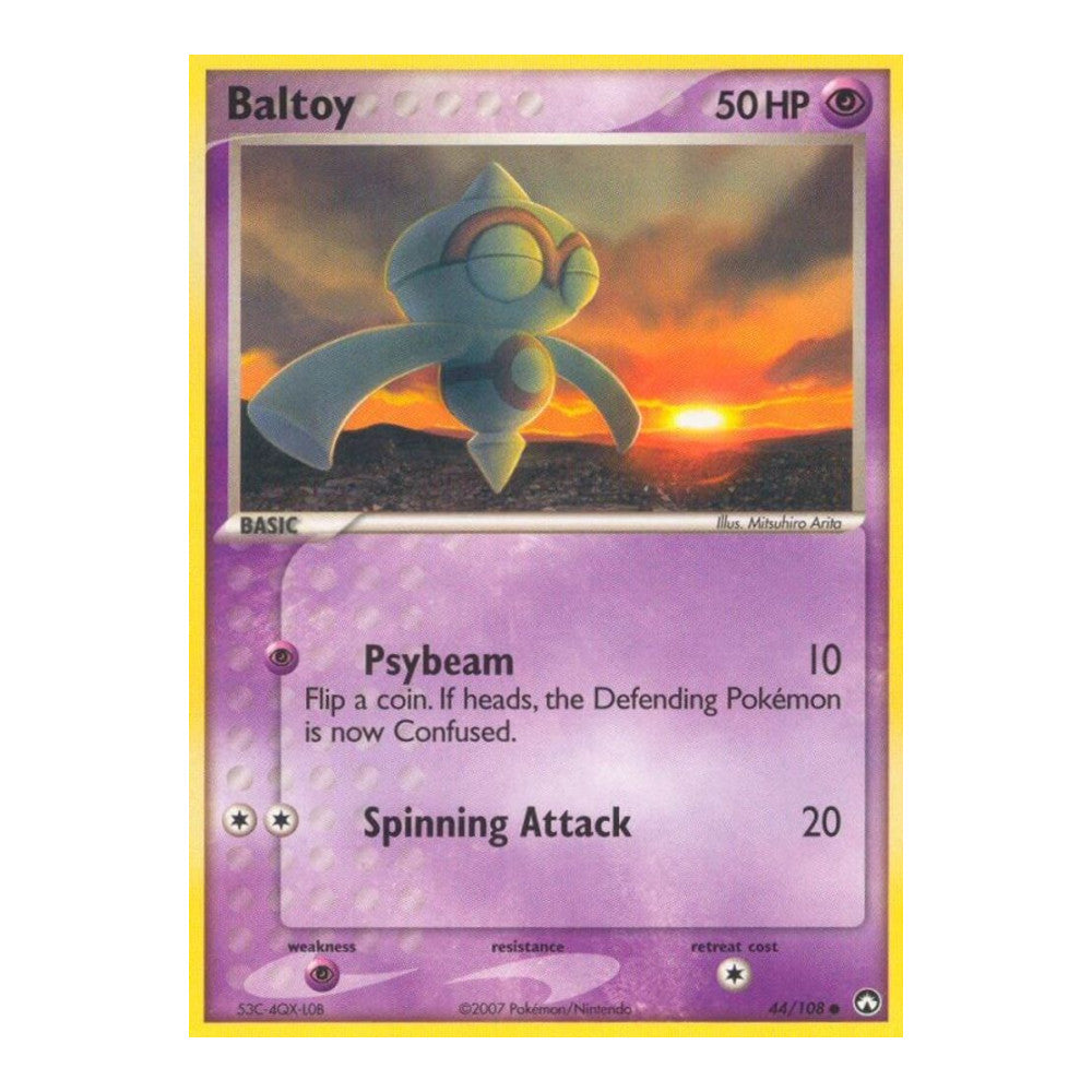 EX Power Keepers (PK) - Baltoy (#44/108) (Near Mint)