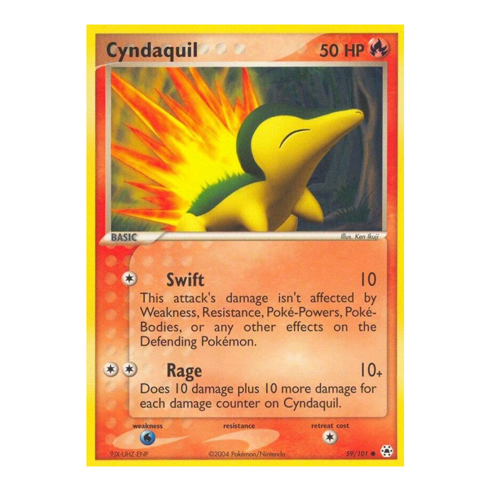 EX Hidden Legends (HL) - Cyndaquil (#59/101) (Near Mint)