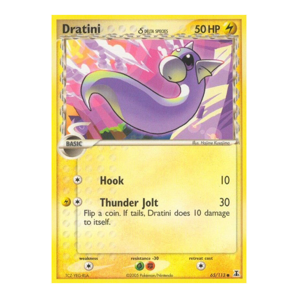 EX Delta Species (DS) - Dratini 065 113 Delta Species (#65/113) (Near Mint)