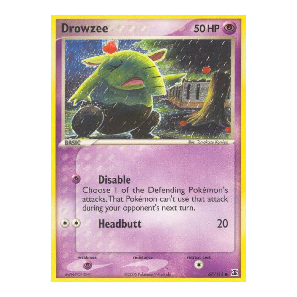 EX Delta Species (DS) - Drowzee (#67/113) (Near Mint)