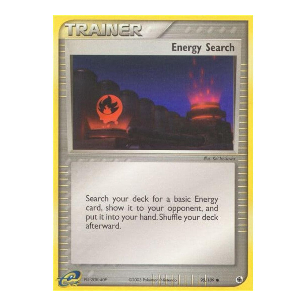 EX Ruby and Sapphire (RS) - Energy Search (#90/109) (Near Mint)