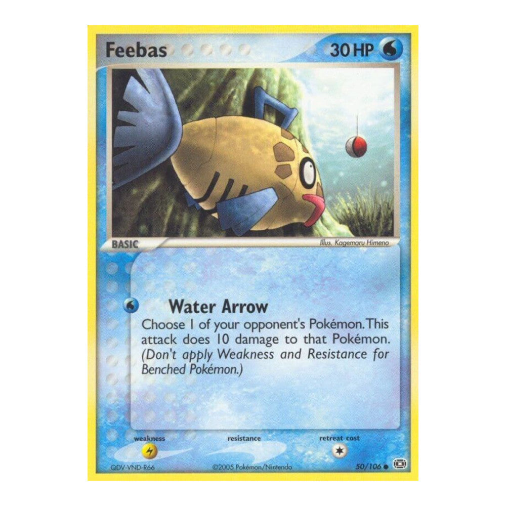 EX Emerald (EM) - Feebas 050 106 (#50/106) (Near Mint)
