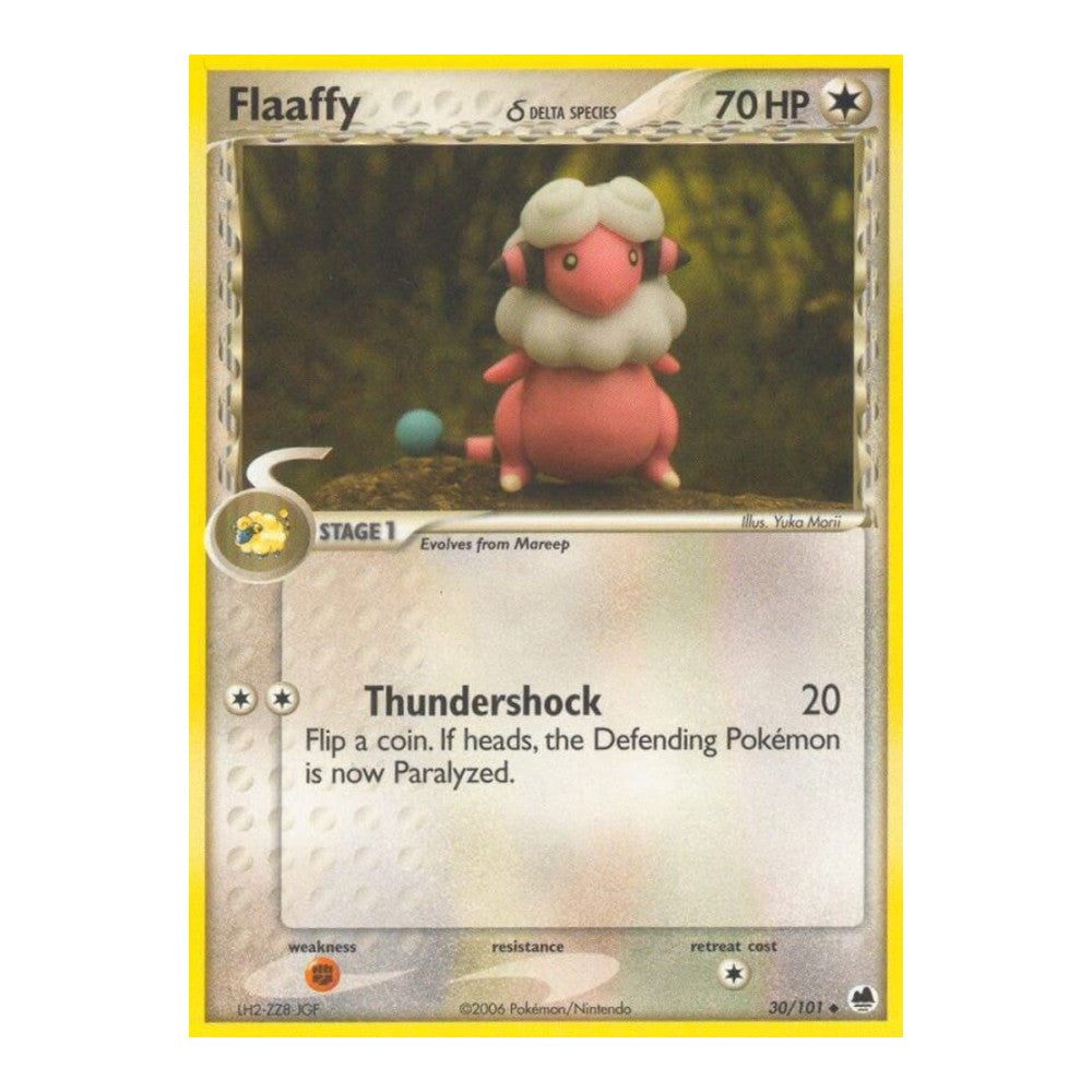 EX Dragon Frontiers (DF) - Flaaffy Delta Species (#30/101) (Near Mint)