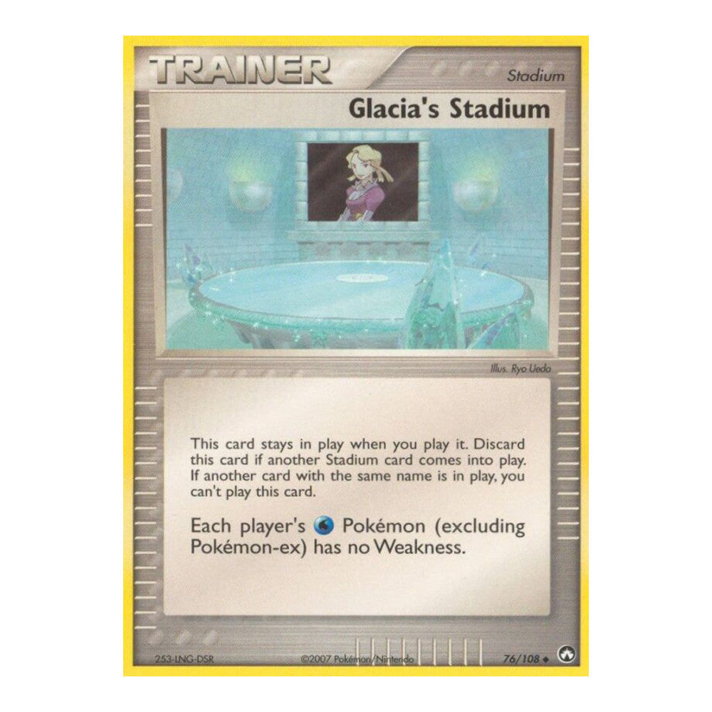 EX Power Keepers (PK) - Glacias Stadium (#76/108) (Near Mint)