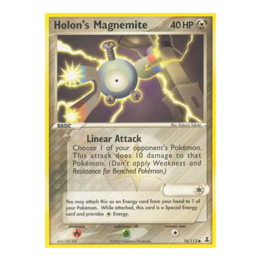 EX Delta Species (DS) - Holons Magnemite (#70/113) (Near Mint)