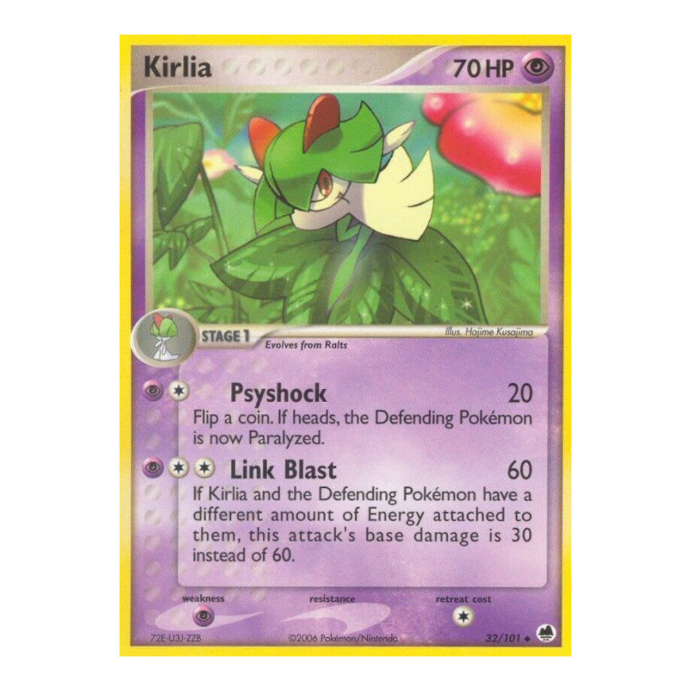 EX Dragon Frontiers (DF) - Kirlia (#32/101) (Near Mint)