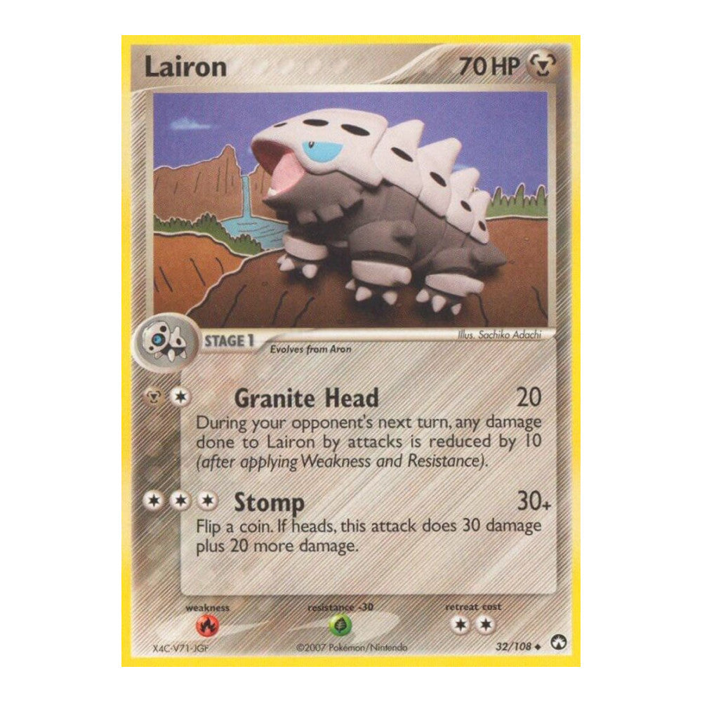 EX Power Keepers (PK) - Lairon (#32/108) (Near Mint)