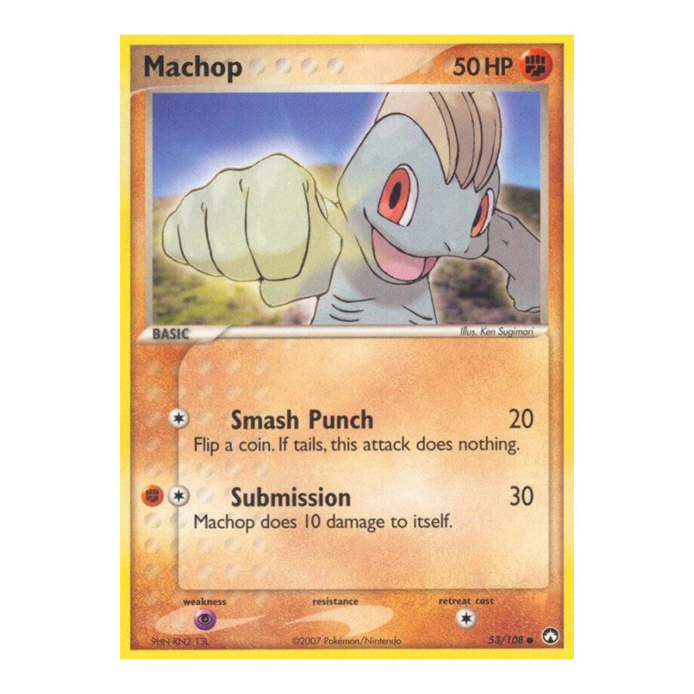 EX Power Keepers (PK) - Machop (#53/108) (Near Mint)