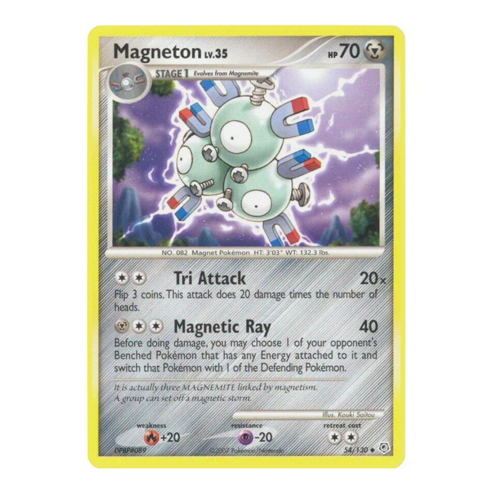 Diamond and Pearl (DP) - Magneton (#54/130) (Near Mint)