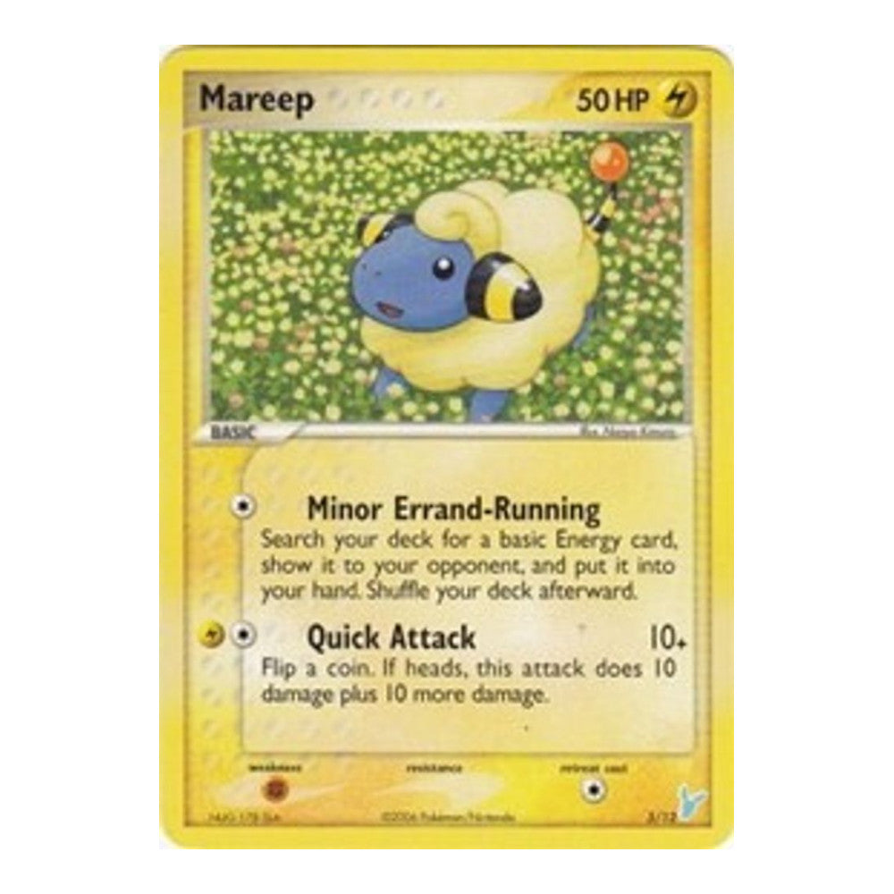 EX Trainer Kit 2: Plusle & Minun (PR) - Mareep (#5/12) (Near Mint)