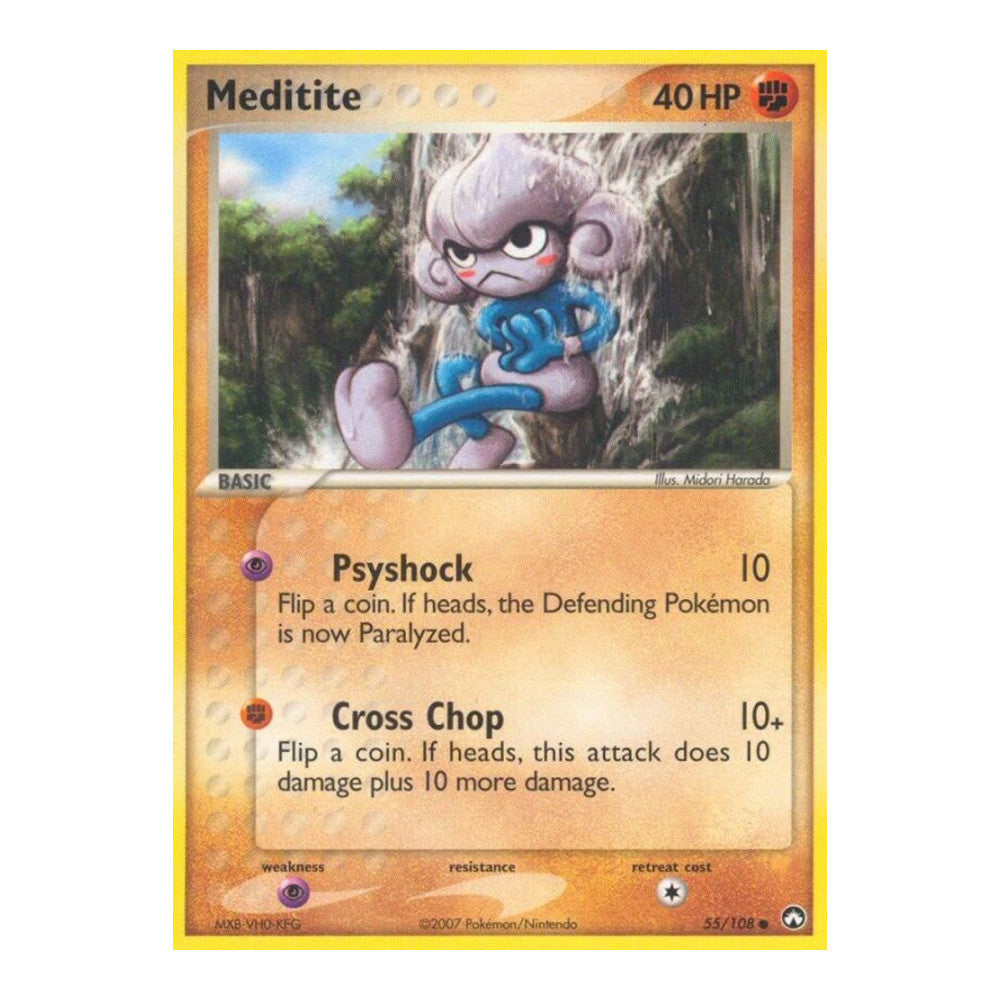 EX Power Keepers (PK) - Meditite (#55/108) (Near Mint)