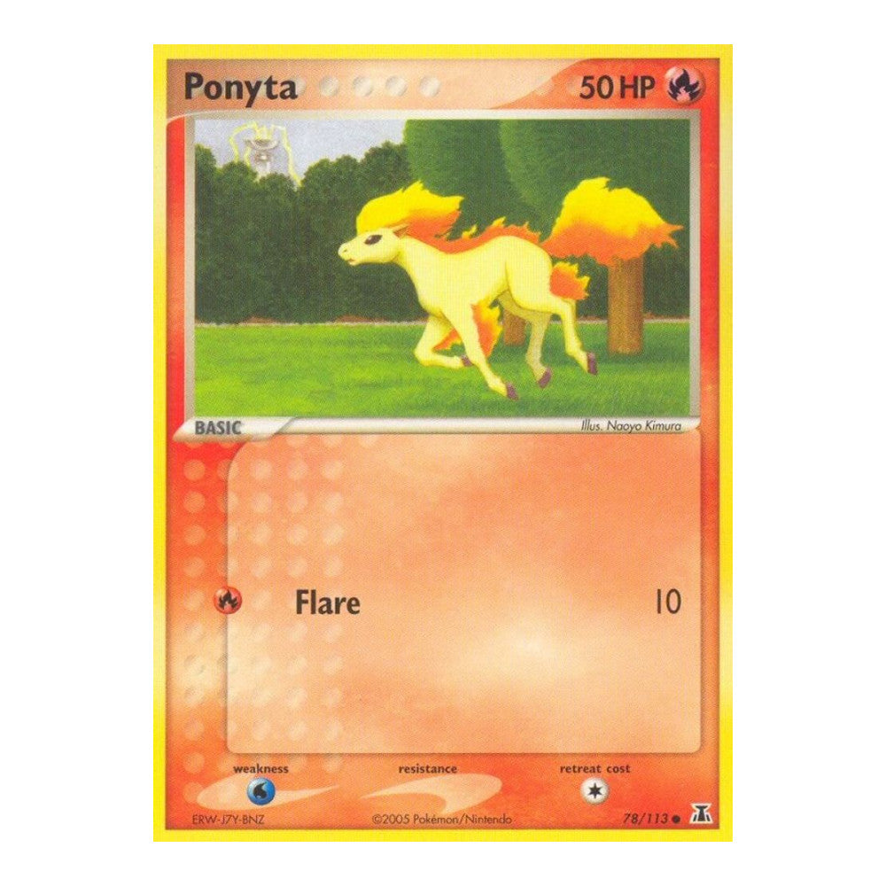 EX Delta Species (DS) - Ponyta (#78/113) (Near Mint)