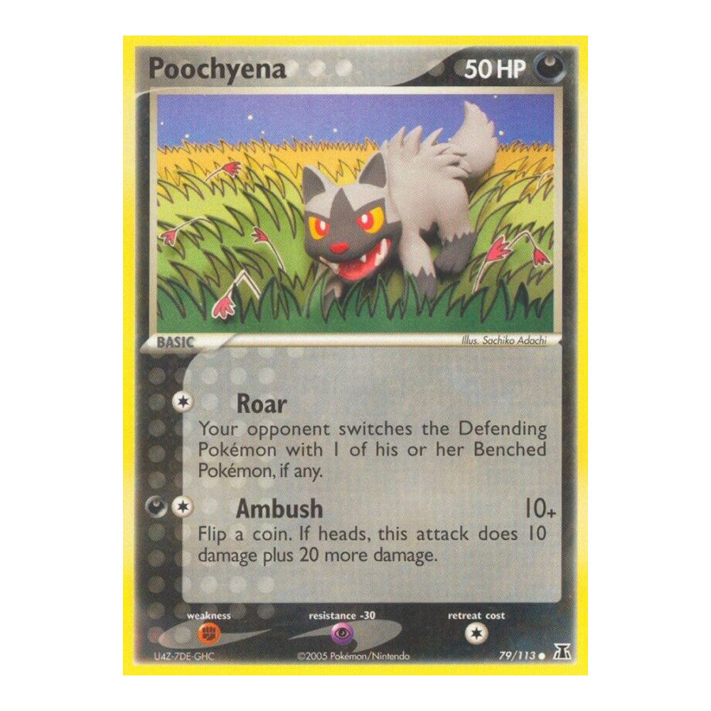 EX Delta Species (DS) - Poochyena (#79/113) (Near Mint)