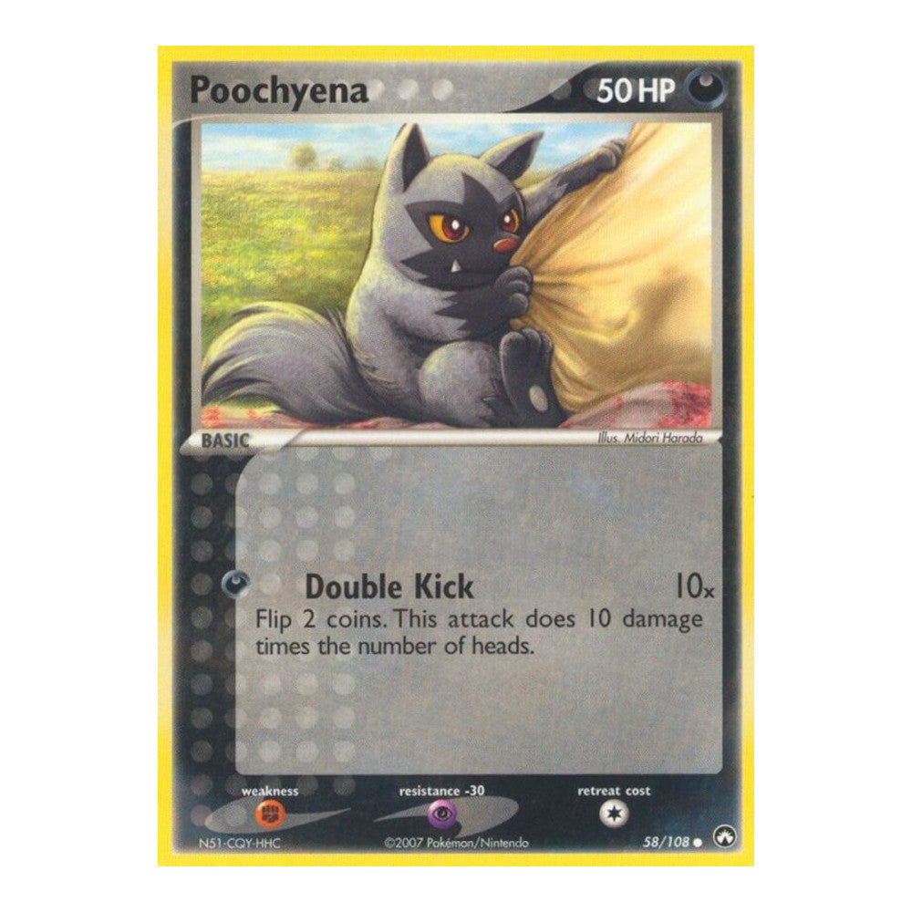 EX Power Keepers (PK) - Poochyena (#58/108) (Near Mint)
