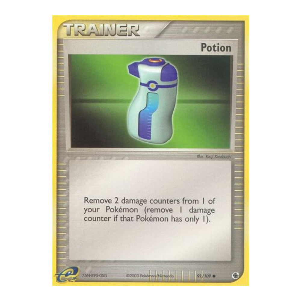 EX Ruby and Sapphire (RS) - Potion (#91/109) (Near Mint)