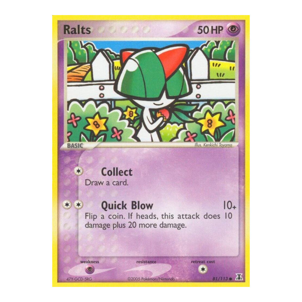 EX Delta Species (DS) - Ralts (#81/113) (Near Mint)