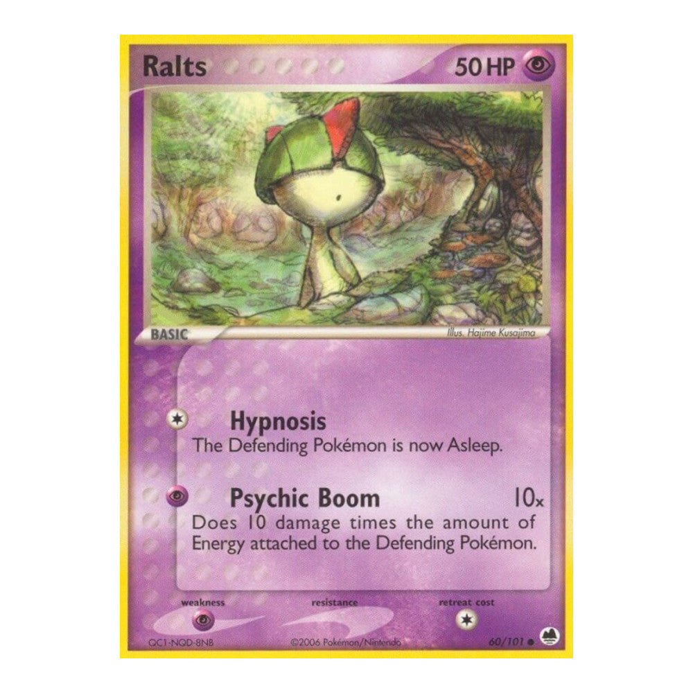 EX Dragon Frontiers (DF) - Ralts (#60/101) (Near Mint)