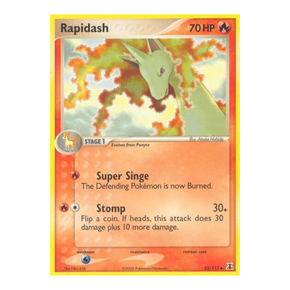 EX Delta Species (DS) - Rapidash (#52/113) (Near Mint)