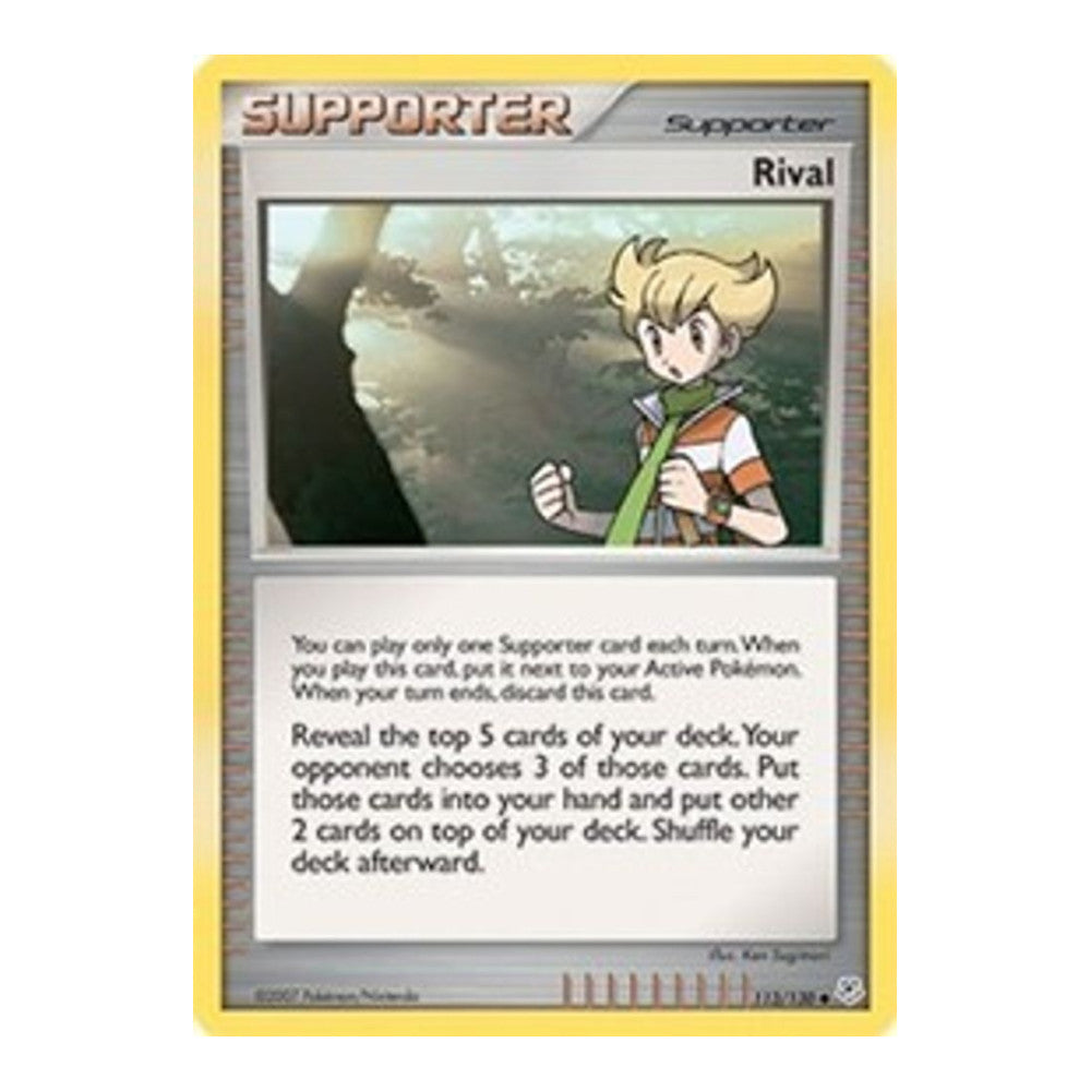 Diamond and Pearl (DP) - Rival (#113/130) (Near Mint)