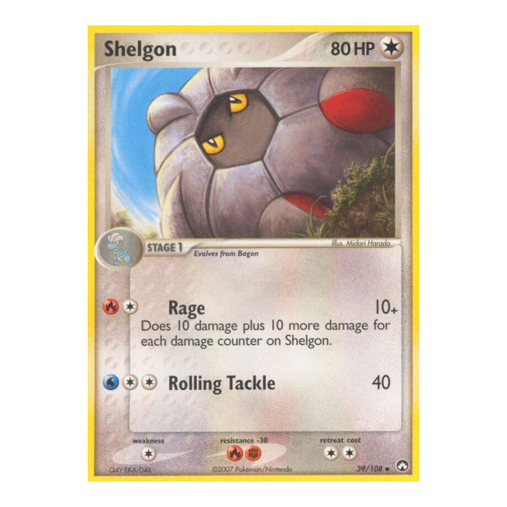 EX Power Keepers (PK) - Shelgon (#39/108) (Near Mint)