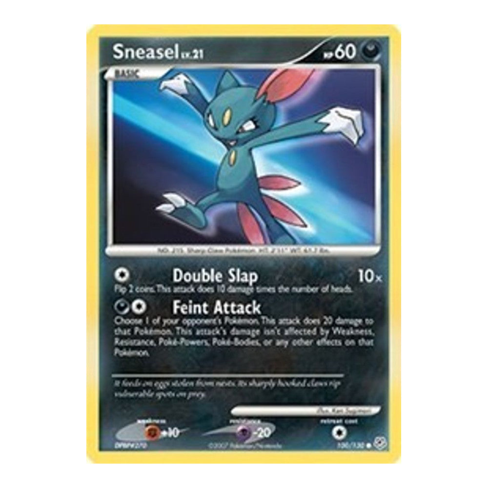 Diamond and Pearl (DP) - Sneasel (#100/130) (Near Mint)