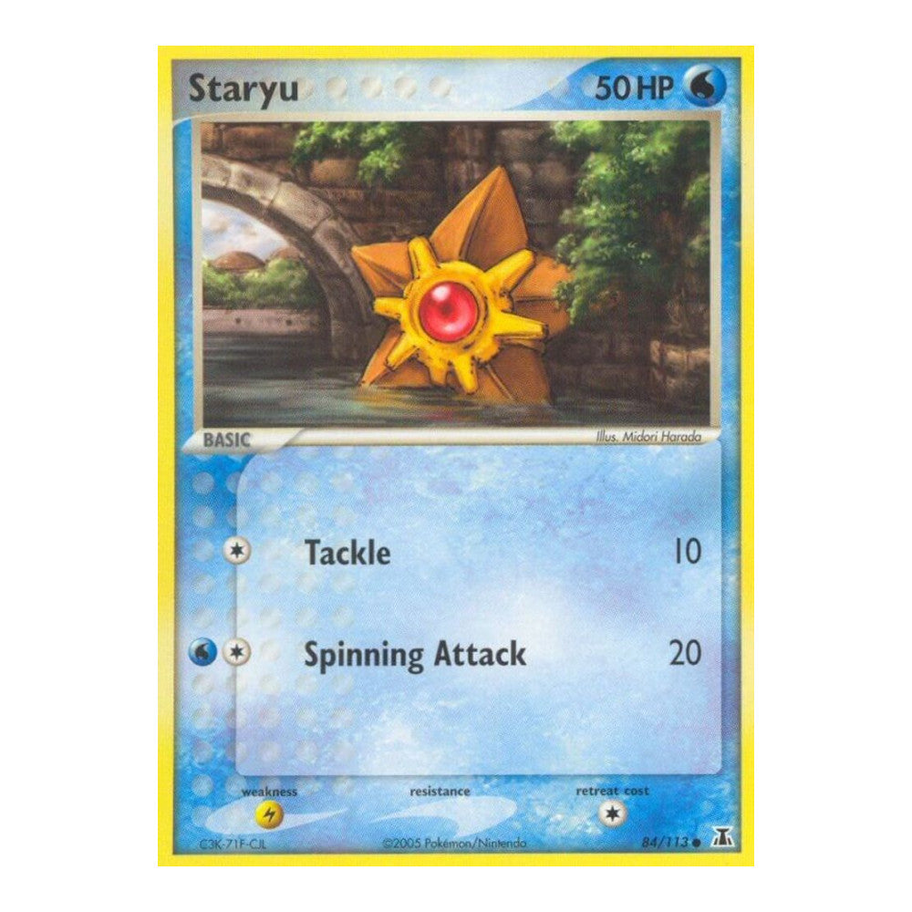 EX Delta Species (DS) - Staryu 084 113 (#84/113) (Near Mint)