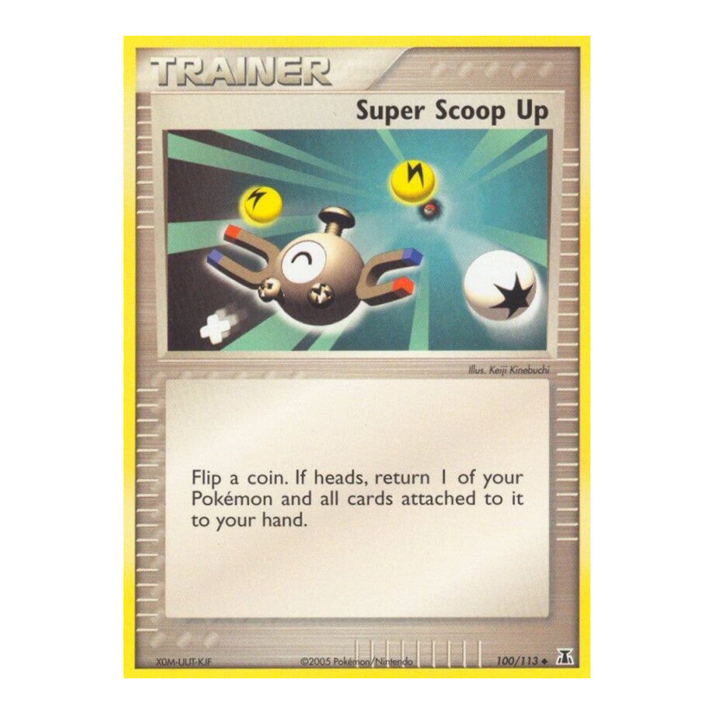 EX Delta Species (DS) - Super Scoop Up (#100/113) (Near Mint)