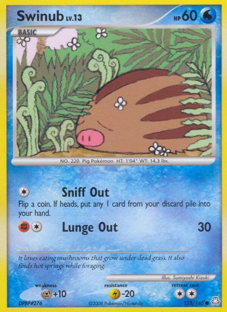 Legends Awakened (LA) - Swinub (#123/146, Common) ()