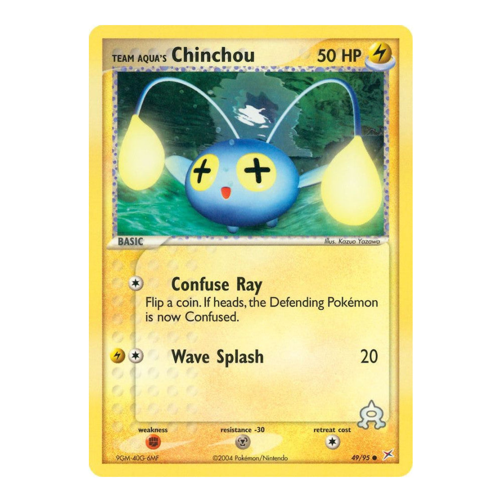 EX Team Magma vs Team Aqua (MA) - Team Aquas Chinchou (#49/95) (Near Mint)