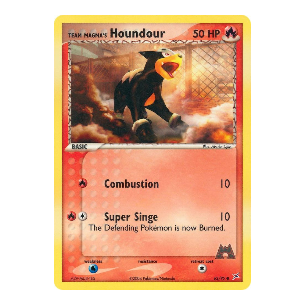 EX Team Magma vs Team Aqua (MA) - Team Magmas Houndour 62 95 (#62/95) (Near Mint)
