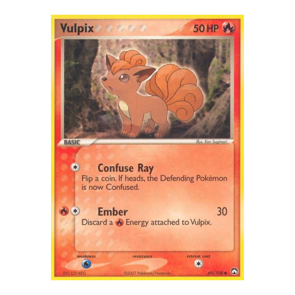 EX Power Keepers (PK) - Vulpix (#69/108) (Near Mint)