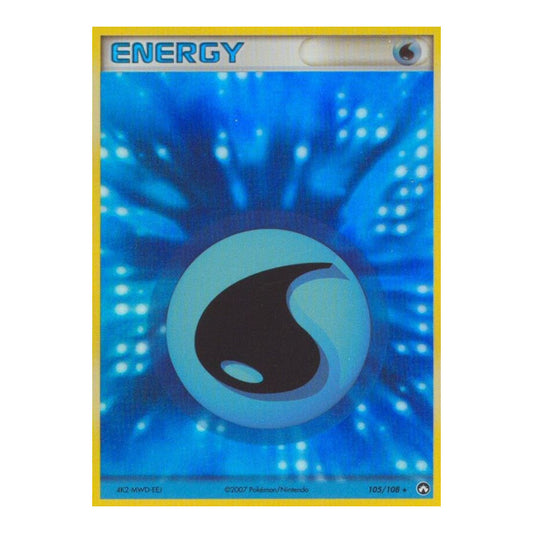 EX Power Keepers (PK) - Water Energy (#105/108) (Near Mint)