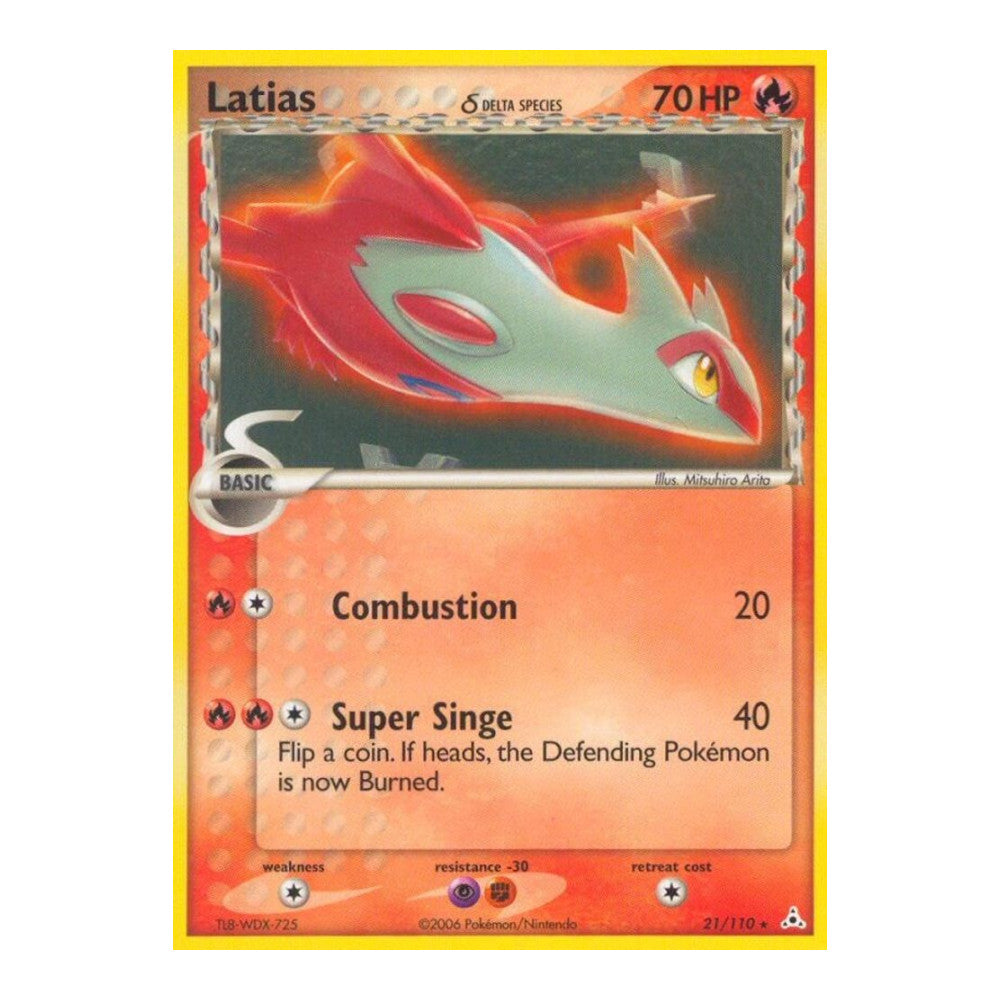 Deck Exclusives (PR) - Latias 21 110 (#021/110) (Near Mint)
